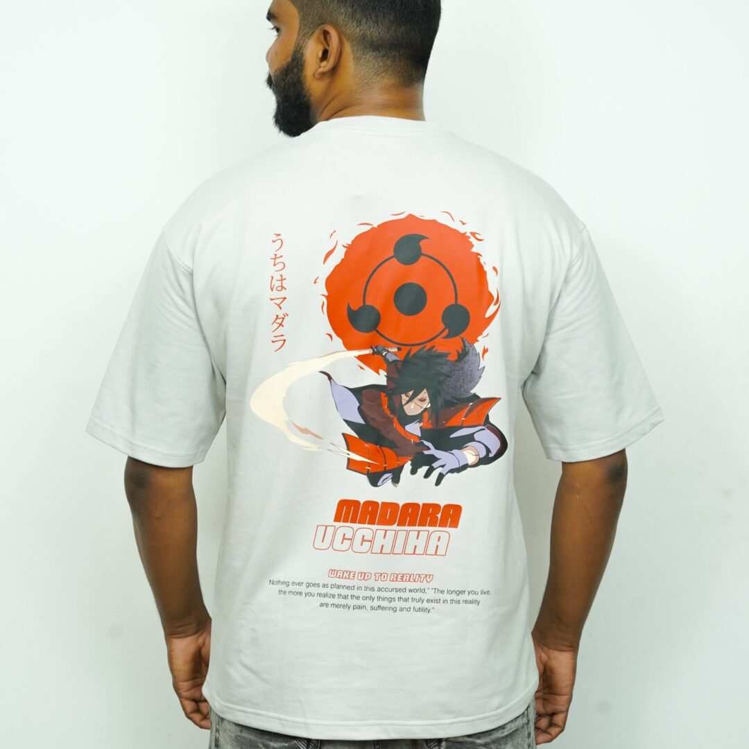 Madara Oversized T-Shirt - Grey