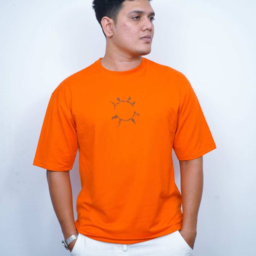 Naruto Oversized T-Shirt (Orange)